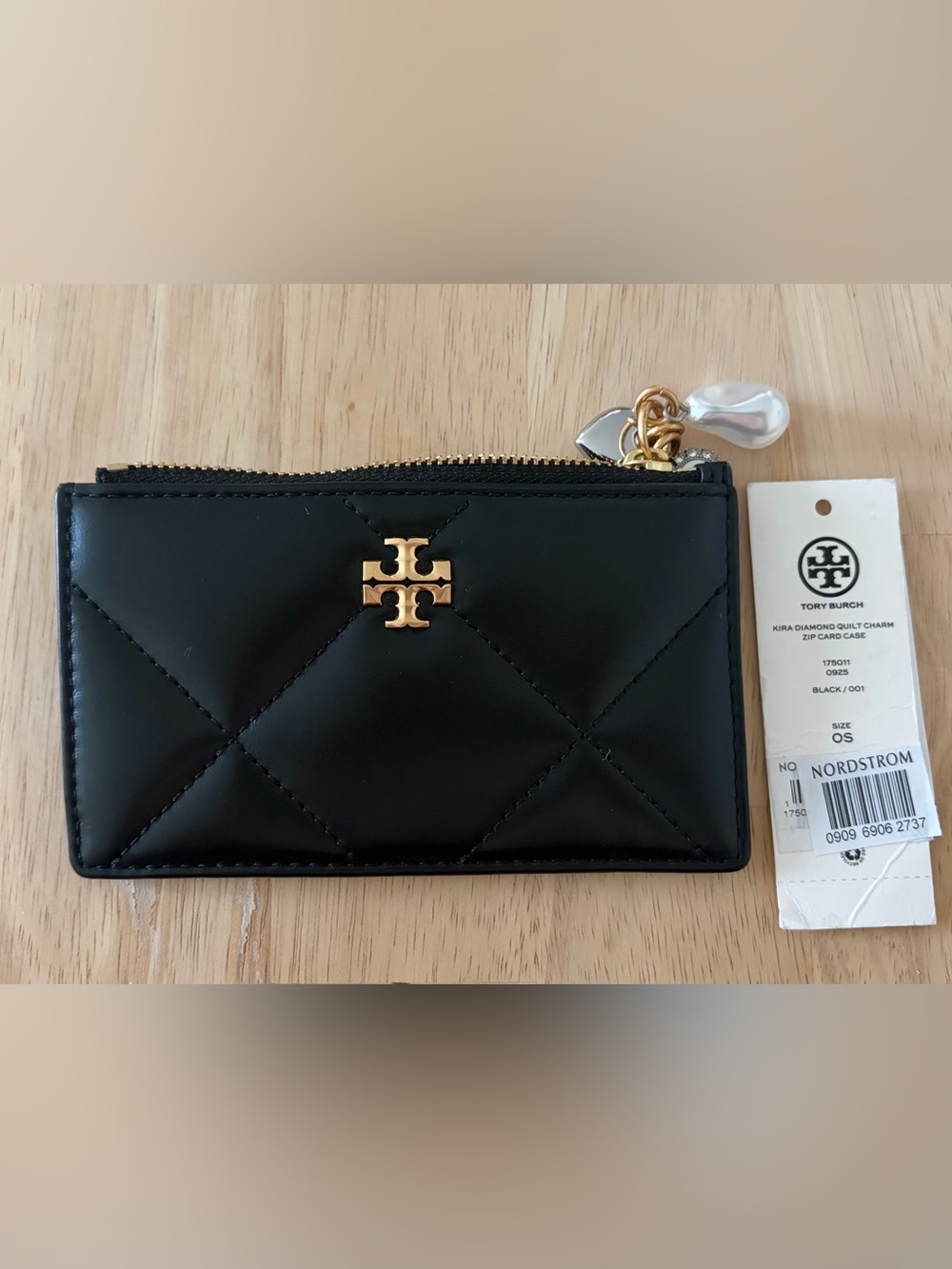 Tory Burch Zip Card Pouch NWT